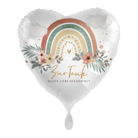 Folienballon Taufe - Glück Liebe Gesundheit