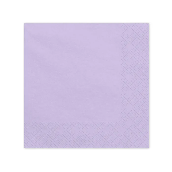 Servietten - Solid Color - Lavendel