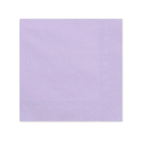 Servietten - Solid Color - Lavendel