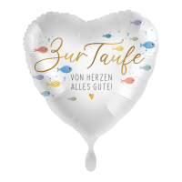 Folienballon Taufe - Lebensfische