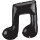 Folienballon Musik - Note Double - Black