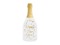 Servietten HNY - Champagner weiß - Happy New Year
