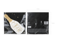 Servietten HNY - Champagner weiß - Happy New Year