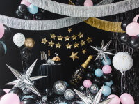 Folienballon HNY - Flasche schwarz