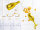 Pappbecher Happy New Year - gold - 220ml