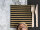 Servietten Streifen - schwarz gold