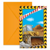 Einladungskarten Baustelle - Construction