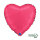 Folienballon SC - Herz Satin Lipstick