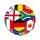 Folienballon Soccer Ball Nations