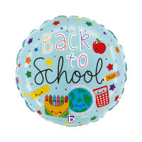 Folienballon Einschulung -  Back To School