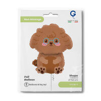 Folienballon Cute Toy Poodle