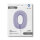 Folienballon Zahl 0 - Satin Lilac