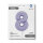 Folienballon Zahl 8 - Satin Lilac