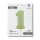 Folienballon Zahl 1 - Satin Olive Green