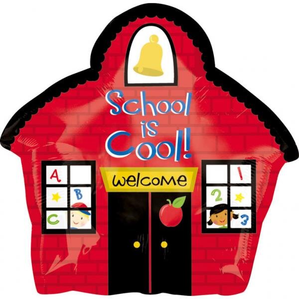Folienballon Einschulung - School is Cool