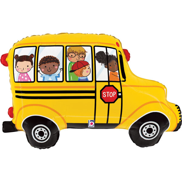 Folienballon Einschulung - School Bus