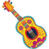 Folienballon Musik - Festive Guitar