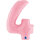 Folienballon Zahl 4 rosa pastell