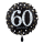 Folienballon HBD - Zahl 60 Sparkling Birthday Celebration