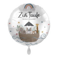 Folienballon Taufe - Baptize Ark - Regenbogen