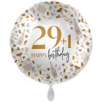Folienballon Hello to Another Birthday 29+1 - GER