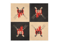 Servietten BBQ