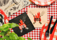 Servietten BBQ