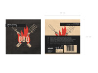 Servietten BBQ