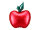 Folienballon Apfel