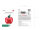 Folienballon Apfel