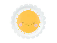 Pappteller Sonne