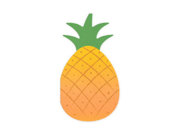 Servietten Ananas