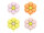 Folienballon Gänseblümchen (4 Stk.)