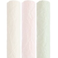 Geschenkpapier Knitter Elfenbein/Apricot/Schil