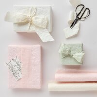 Geschenkpapier Knitter Elfenbein/Apricot/Schil