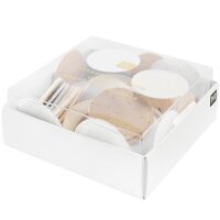 Konfetti Rund Natur FSC MIX