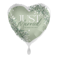 Folienballon Hochzeit - Yust Married - für immer und...