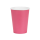 Pappbecher - Solid Color - Dunkelrosa - 250ml