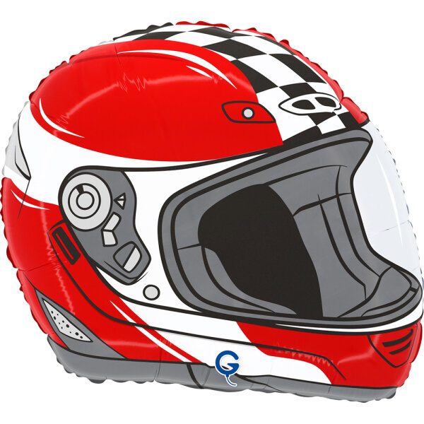 Folienballon Motorradhelm