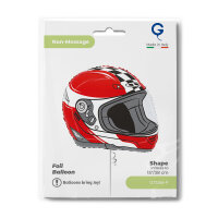 Folienballon Motorradhelm