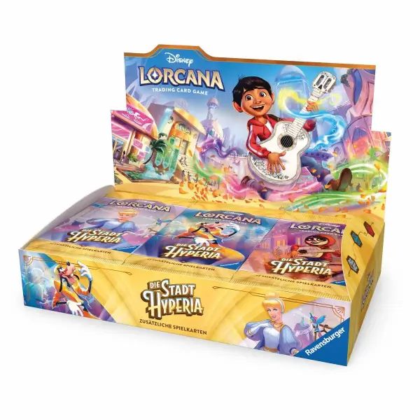 TC Disney Lorcana: Set 14 - Die Stadt Hyperia - Booster