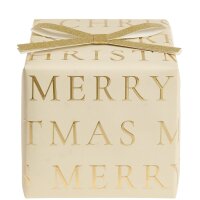 Geschenkpapier Merry Christmas Serifen
