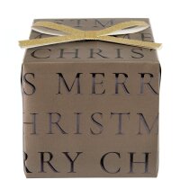 Geschenkpapier Merry Christmas Serifen