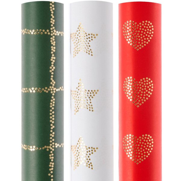 Geschenkpapier Advent Advent Grafisch