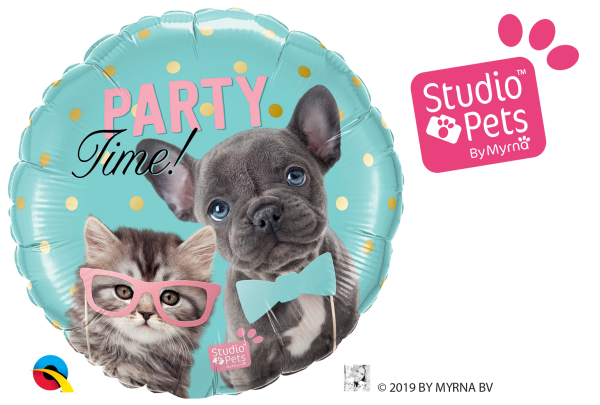 Folienballon Studio Pets - Partytime Pets