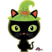 Folienballon Halloween - Black Cat