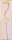 Wunderkerze Zahl 7 gold