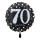 Folienballon Zahl 70 Sparkling Birthday