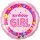 Folienballon HBD - Birthday Girl rosa