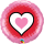 Folienballon Only Hearts